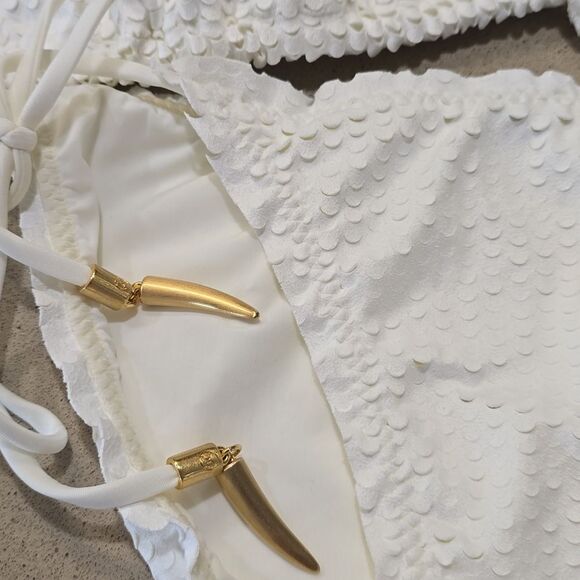 VIX Scales White Halter Bikini Top - Picture 12 of 15